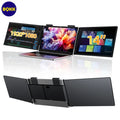 Wander Desk Triple Screen Monitor — 14" Portable Triple Display for Laptops